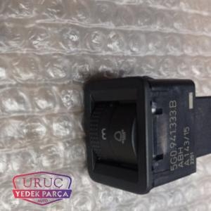 5G0941333B FAR UZUNLUK AYARI DÜĞMESİ GOLF KAMİQ FABİA 2013>>