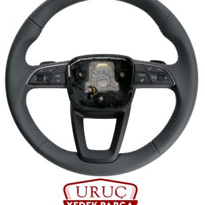 8W0419091DS NTT ÇOK FONKSİYONLU F1 KULAKCIKLI ISITMALI SPORT DERİ DİREKSİYON SİMİDİ