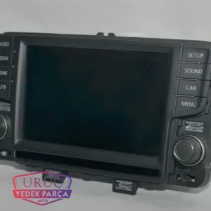6C0919603 ORJİNAL NAVİGASYON MULTİMEDYA EKRANI VOLKSWAGEN POLO 2015>>2018
