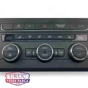 5F0907044AL ORJİNAL KLİMA KONTROL PANELİ ATECA LEON 2016> 2024