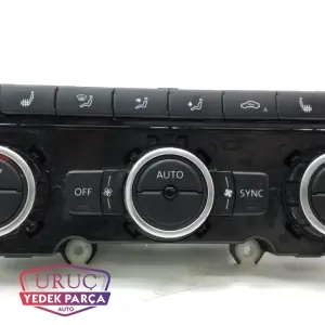 3AA907044BQ ORJİNAL KLİMA KONTROL PANELİ VW CC PASSAT JETTA TOURAN GOLF 2011 2017