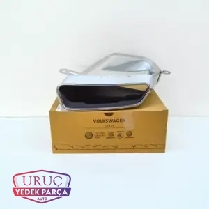 4G0253825N ORJİNAL EGZOZ UCU BORUSU KROMLU SUSTURUCU SOL AUDİ A6 A7 2015> >2018